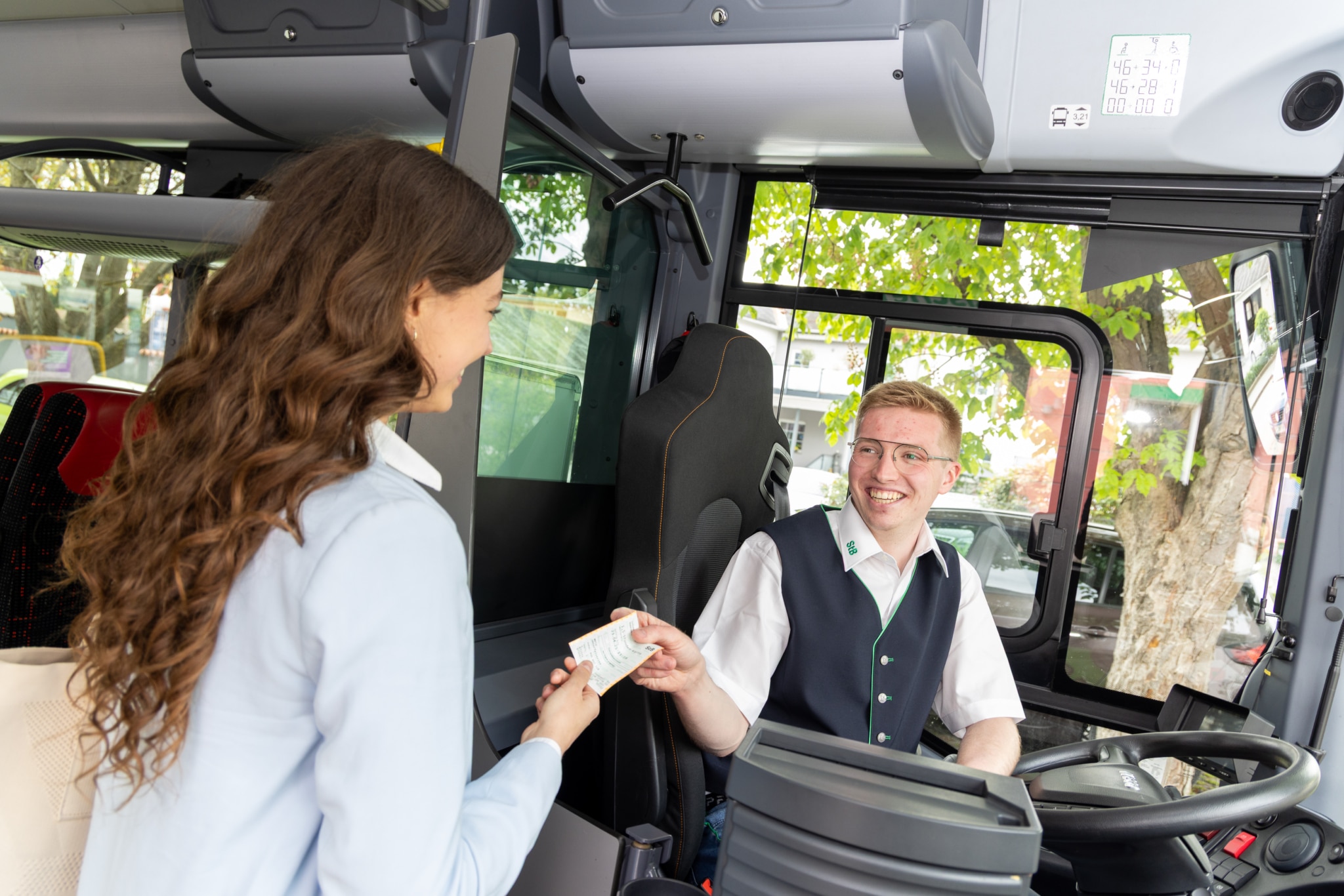 StB Busfahrer und Fahrgast