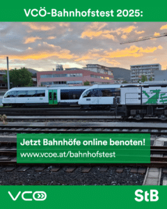 VCÖ Bahnhofstest 2025